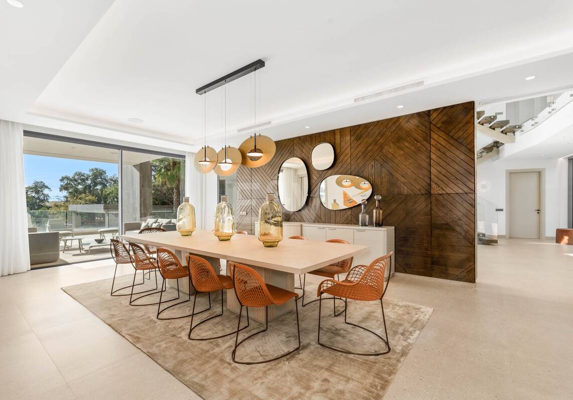Brand new modern villa with spectacular sea views in La Zagaleta