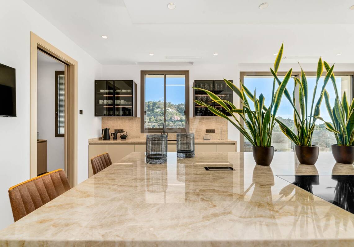 Brand new modern villa with spectacular sea views in La Zagaleta