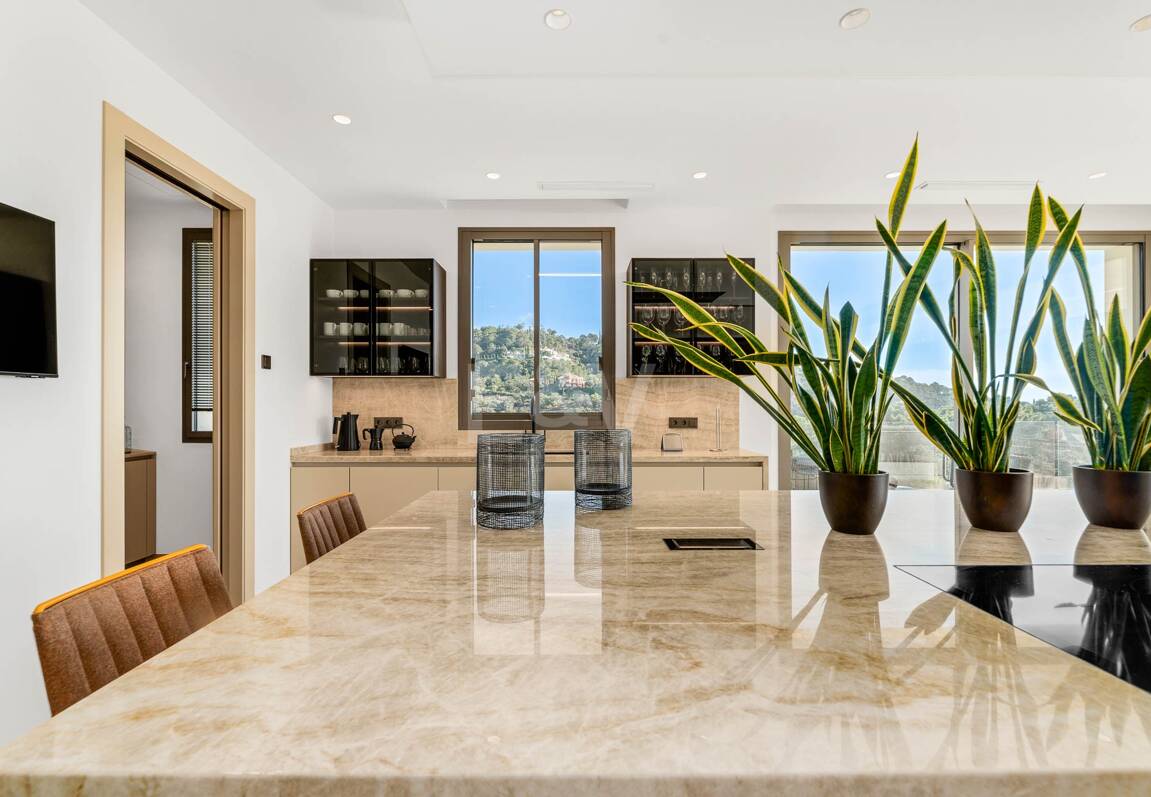 Brand new modern villa with spectacular sea views in Zagaleta