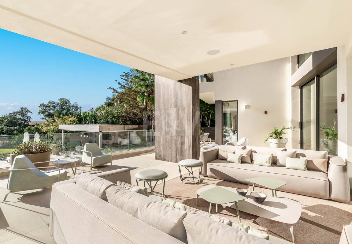 Brand new modern villa with spectacular sea views in Zagaleta