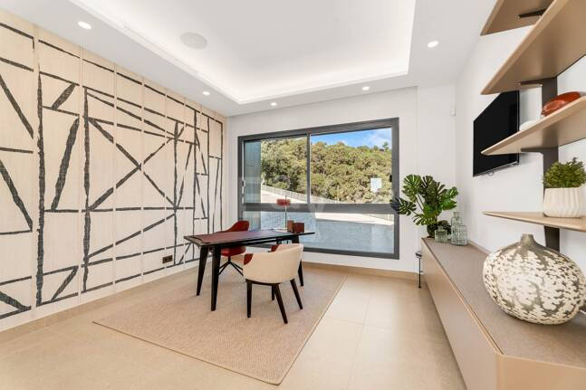 Brand new modern villa with spectacular sea views in Zagaleta