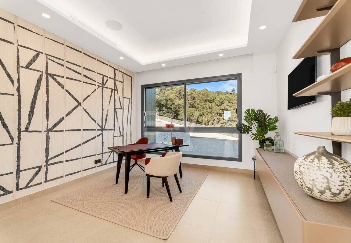 Brand new modern villa with spectacular sea views in Zagaleta