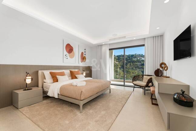 Brand new modern villa with spectacular sea views in Zagaleta