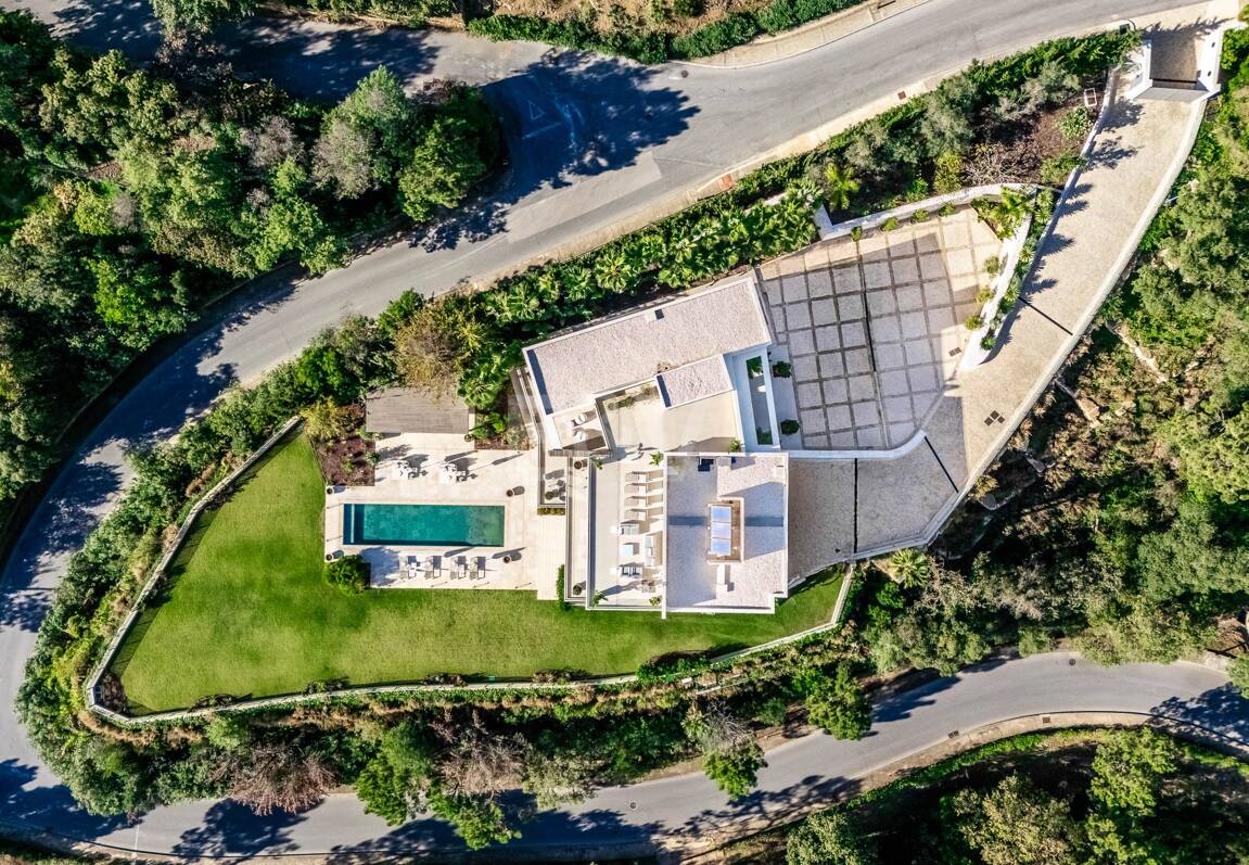 Brand new modern villa with spectacular sea views in Zagaleta