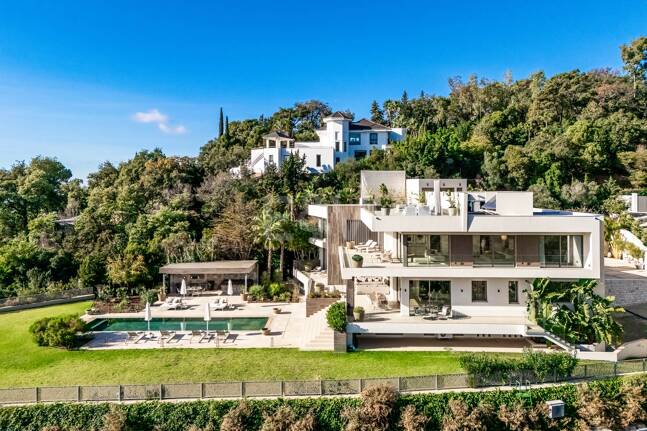 Brand new modern villa with spectacular sea views in Zagaleta