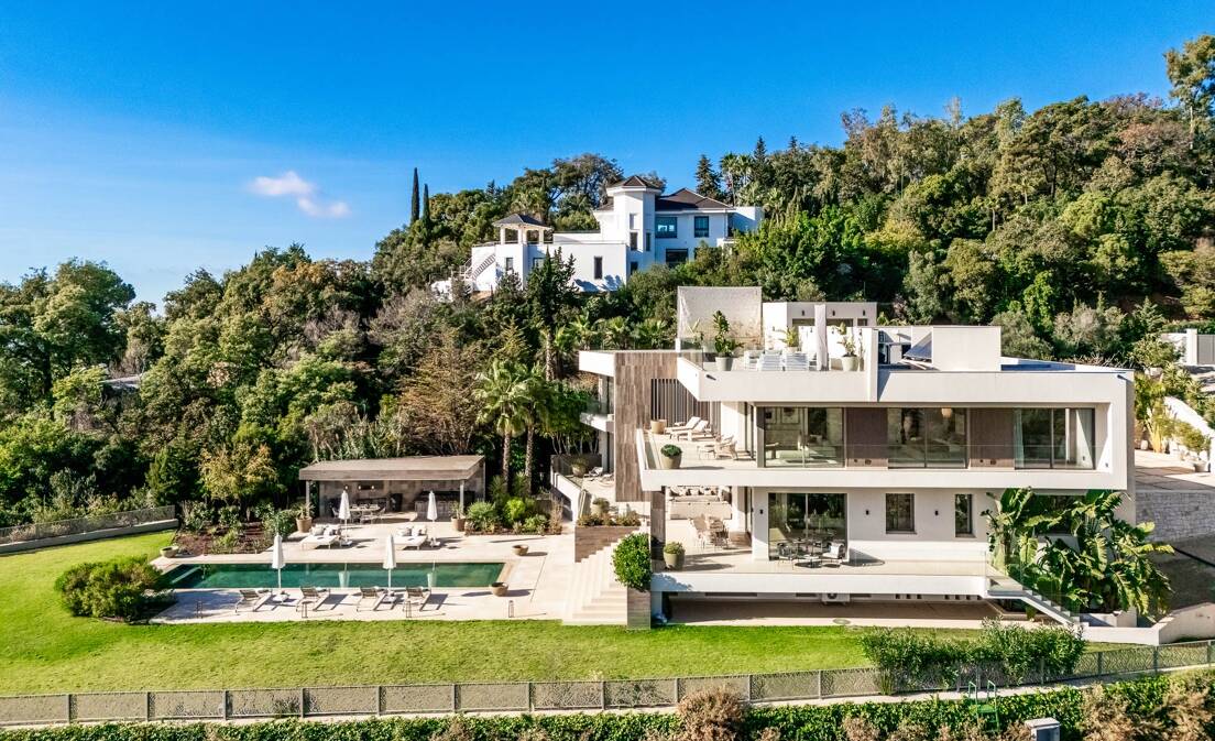Brand new modern villa with spectacular sea views in Zagaleta