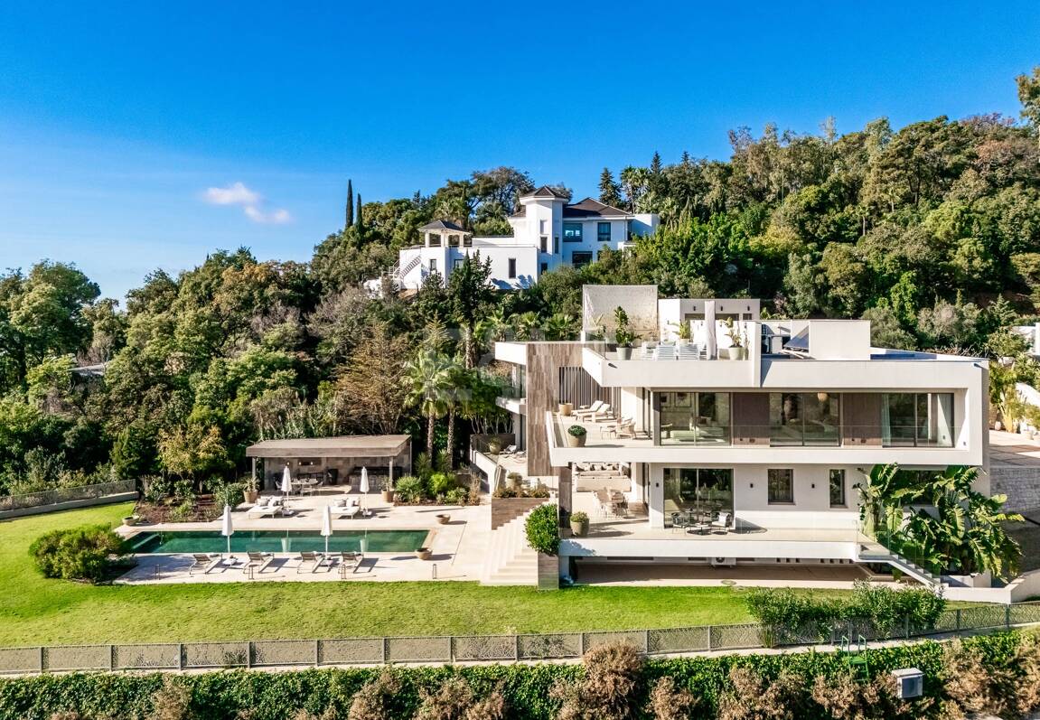 Brand new modern villa with spectacular sea views in Zagaleta