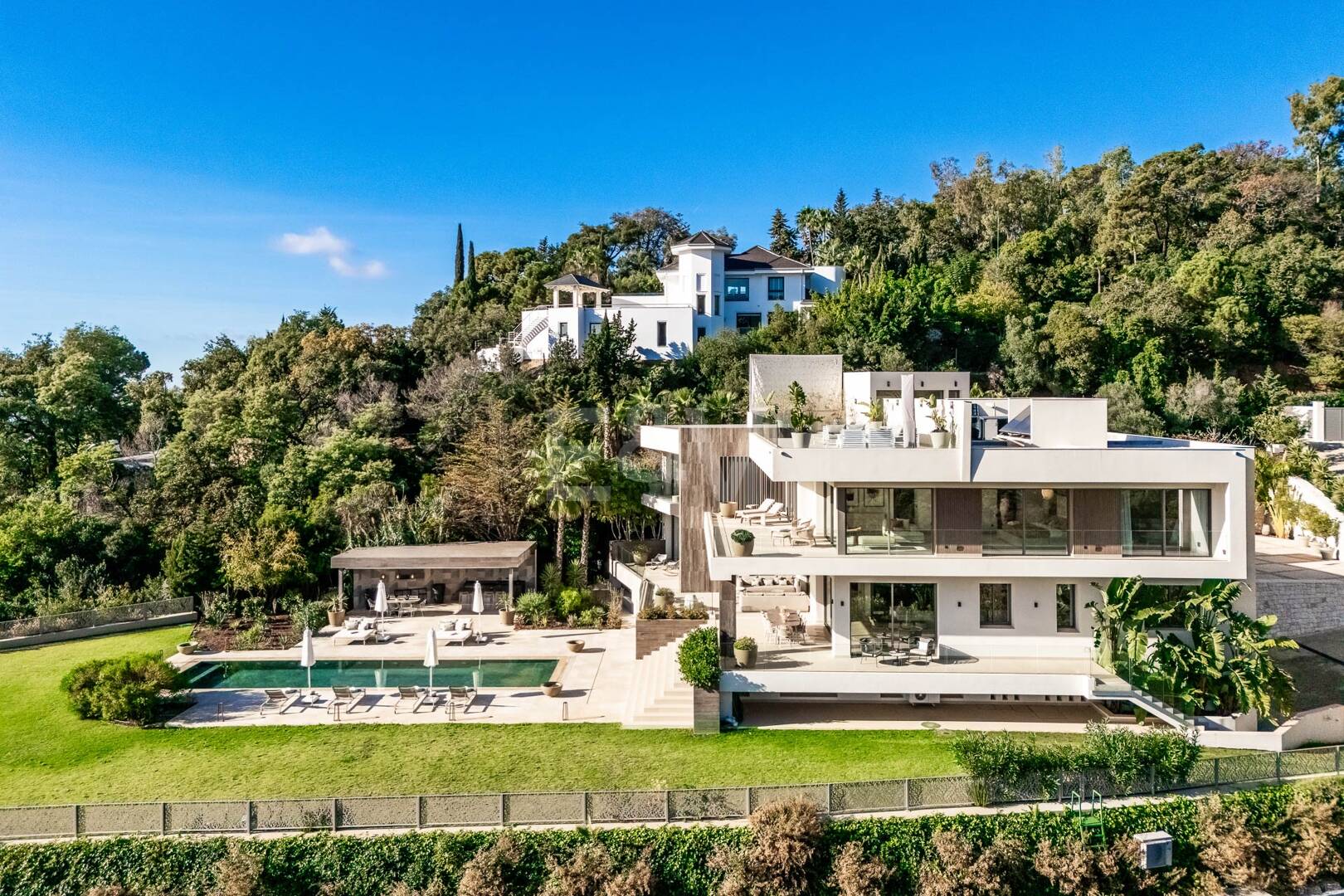 Brand new modern villa with spectacular sea views in Zagaleta