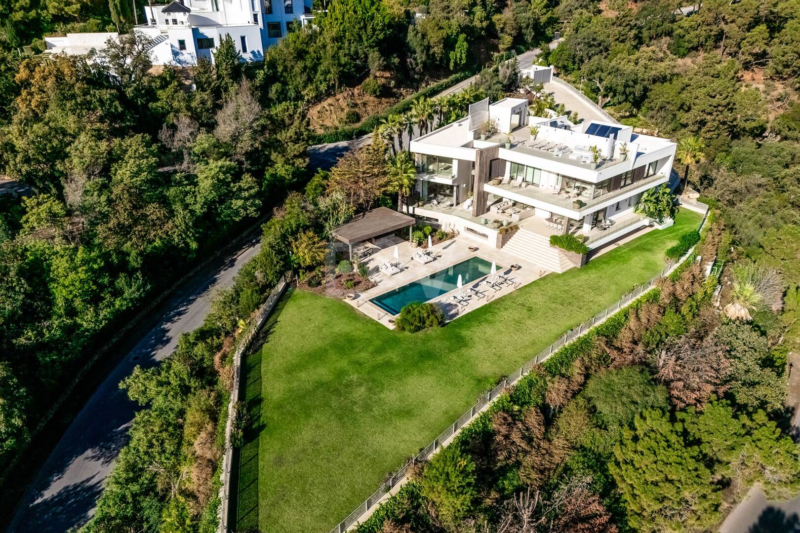 Brand new modern villa with spectacular sea views in Zagaleta