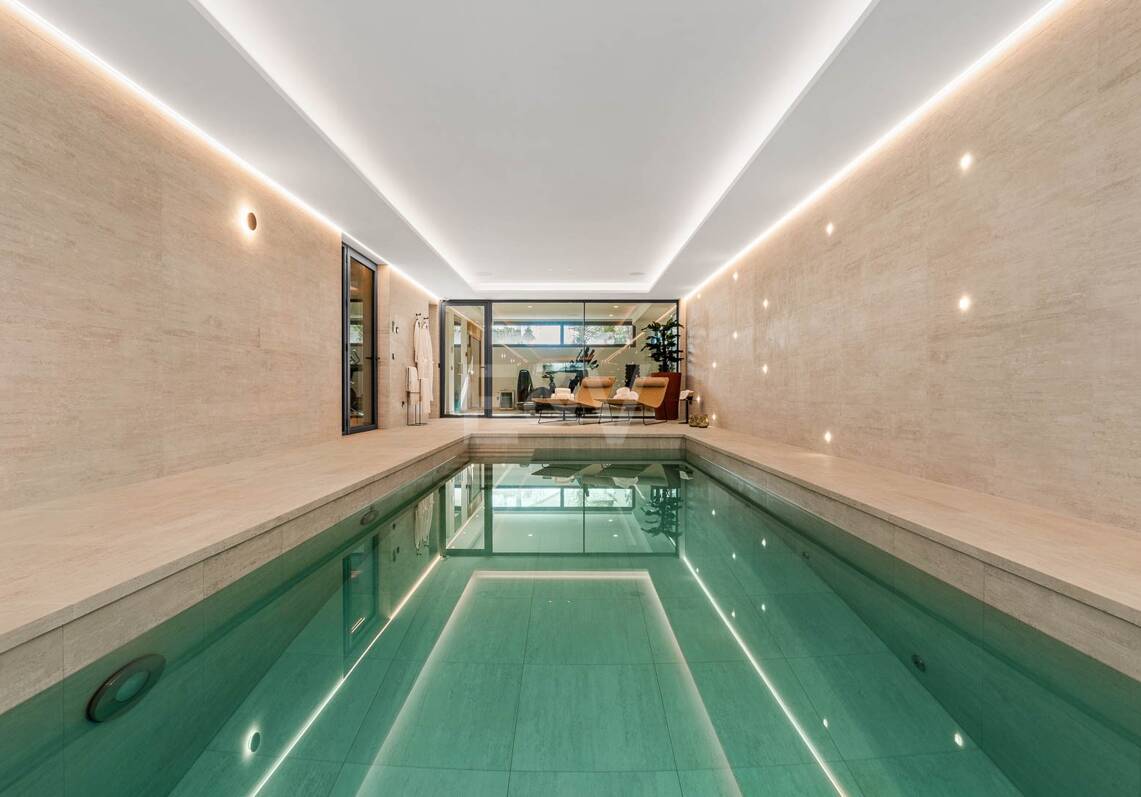 Brand new modern villa with spectacular sea views in La Zagaleta