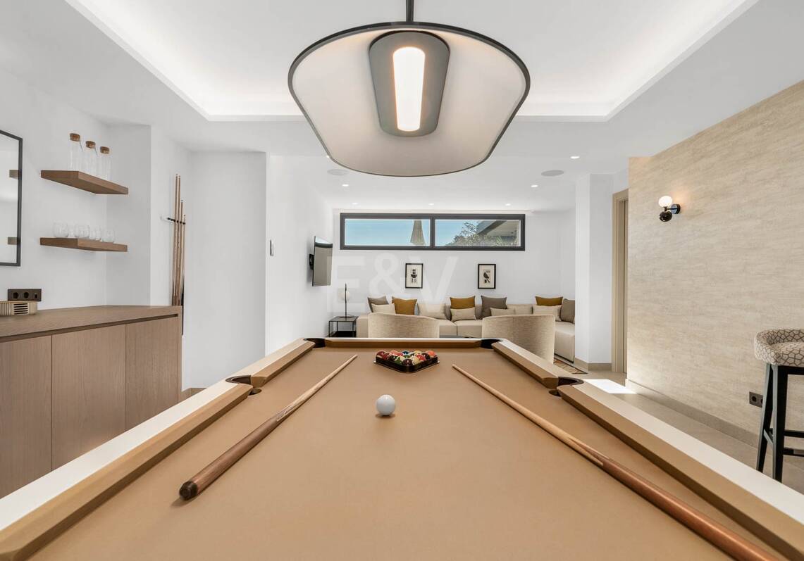 Brand new modern villa with spectacular sea views in La Zagaleta