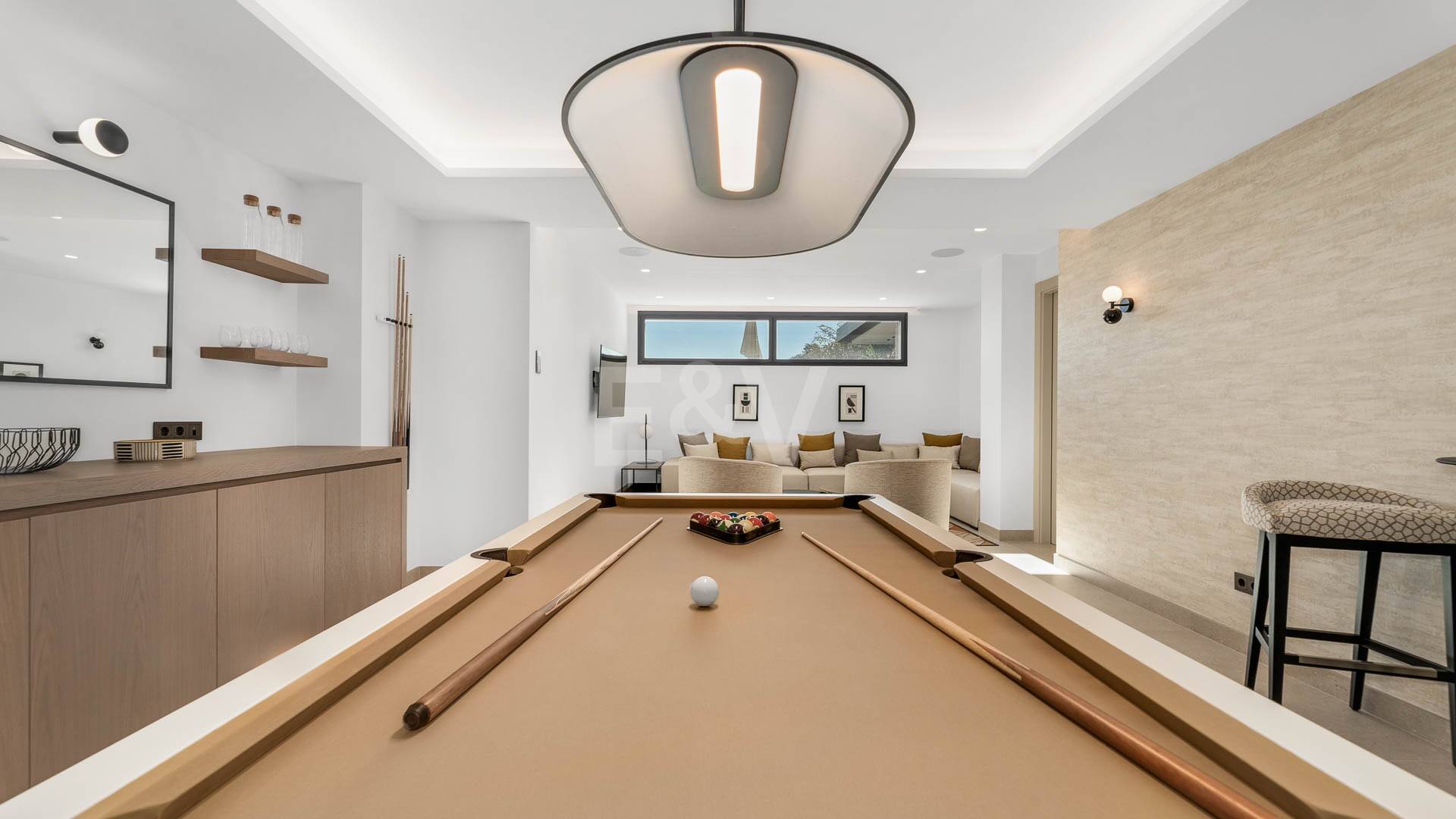 Brand new modern villa with spectacular sea views in Zagaleta