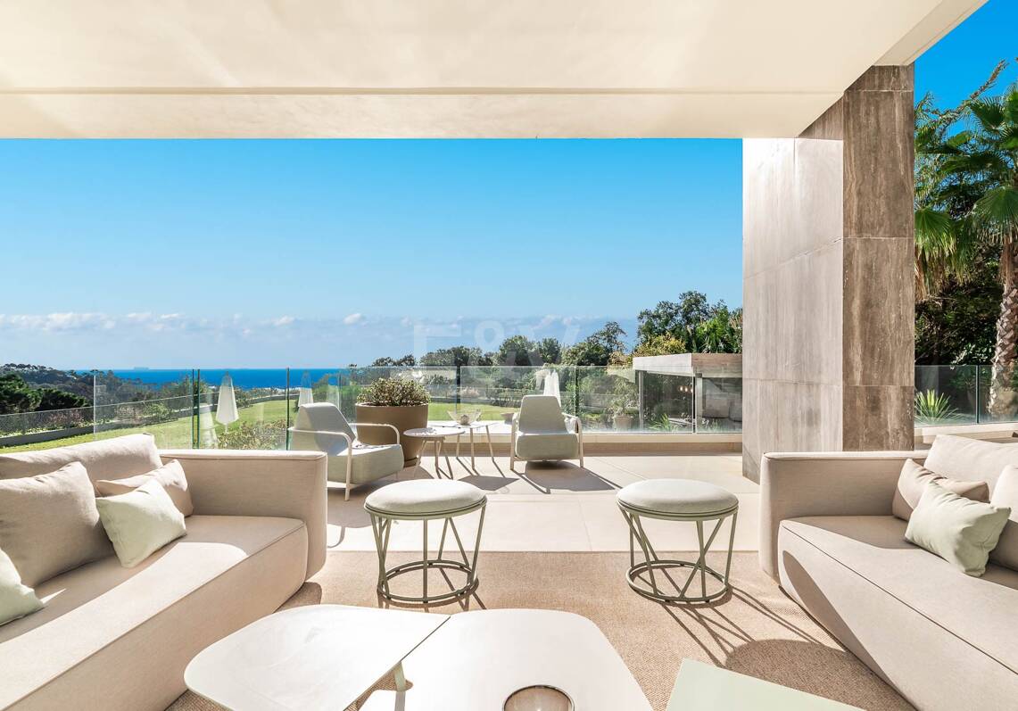 Brand new modern villa with spectacular sea views in La Zagaleta