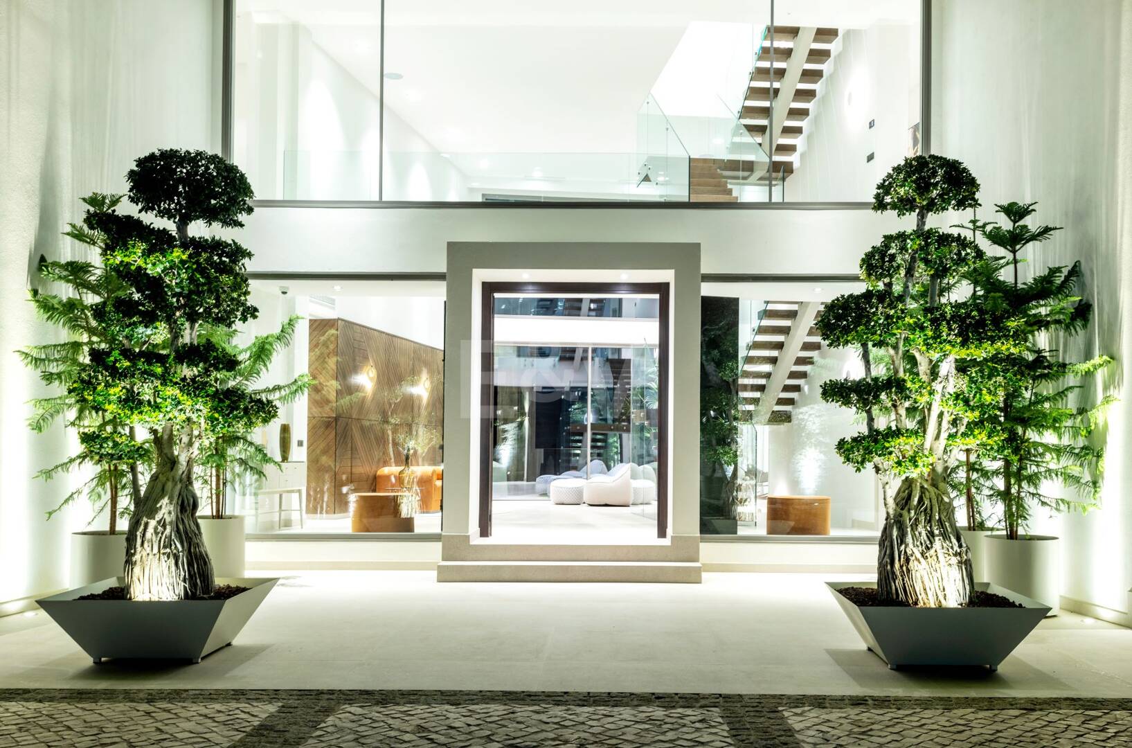 Nouvelle villa moderne avec vue spectaculaire sur la mer à Zagaleta