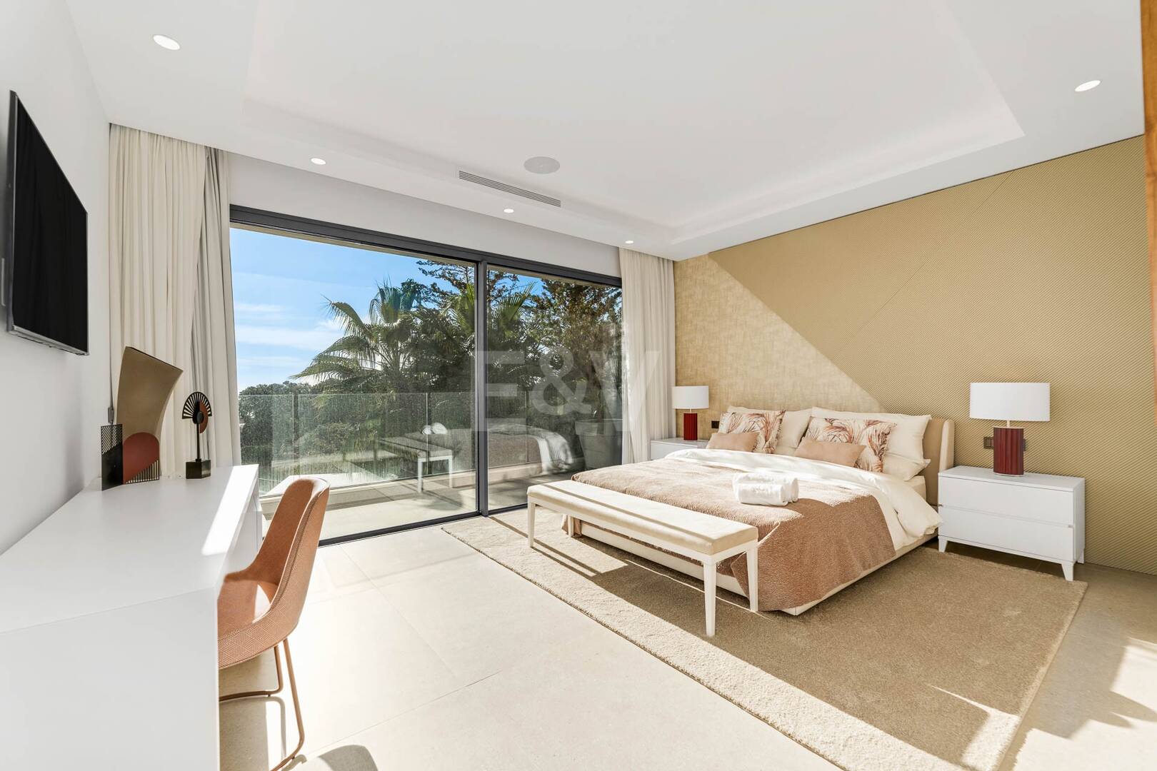 Nouvelle villa moderne avec vue spectaculaire sur la mer à Zagaleta