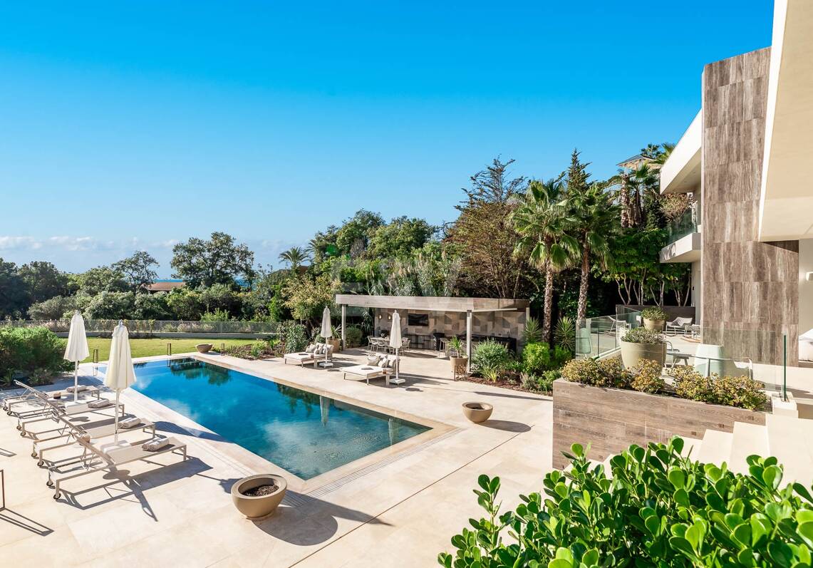 Brand new modern villa with spectacular sea views in La Zagaleta