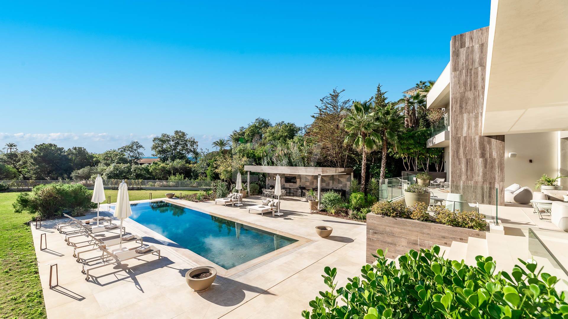 Brand new modern villa with spectacular sea views in Zagaleta