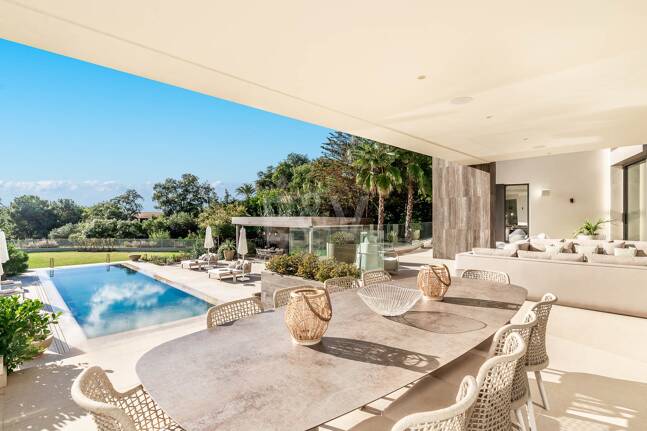 Brand new modern villa with spectacular sea views in Zagaleta