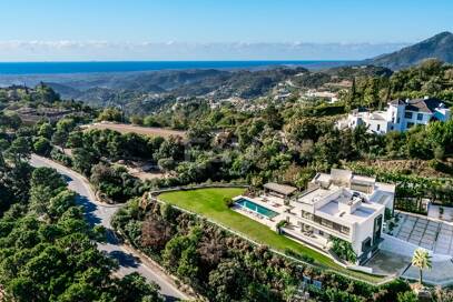 Brand new modern villa with spectacular sea views in Zagaleta