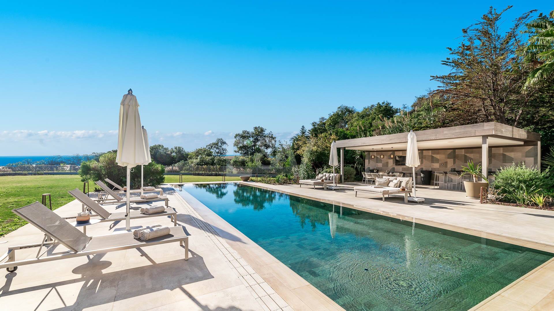 Brand new modern villa with spectacular sea views in Zagaleta