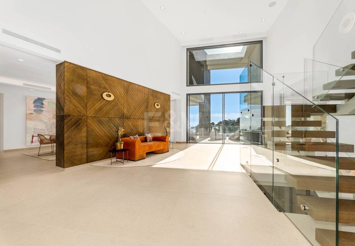 Brand new modern villa with spectacular sea views in Zagaleta