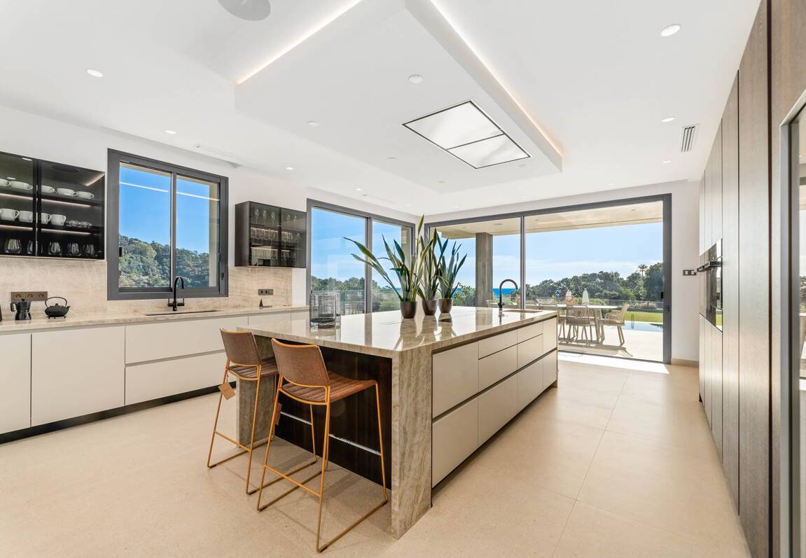 Brand new modern villa with spectacular sea views in Zagaleta