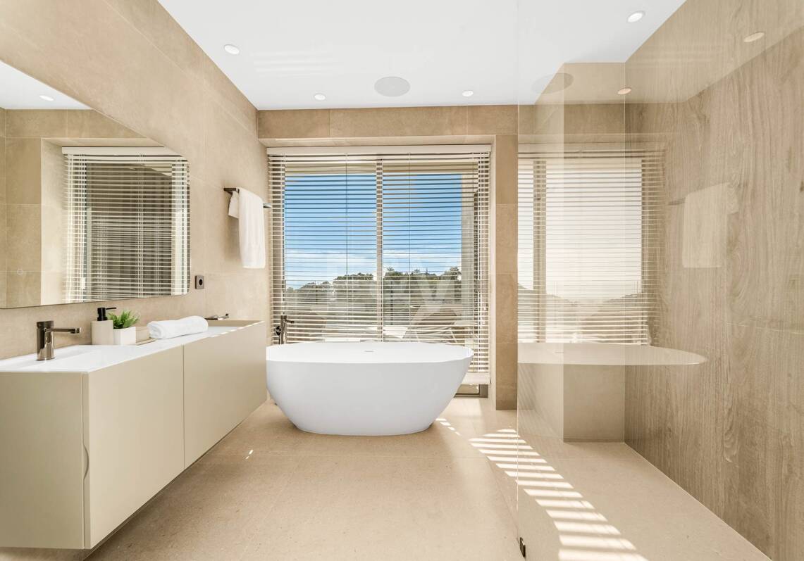 Brand new modern villa with spectacular sea views in La Zagaleta