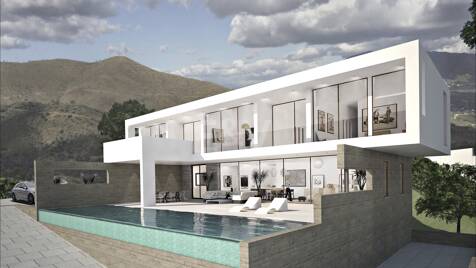 Projet exceptionnel de nouvelle villa à La Mairena avec vue imprenable sur la mer