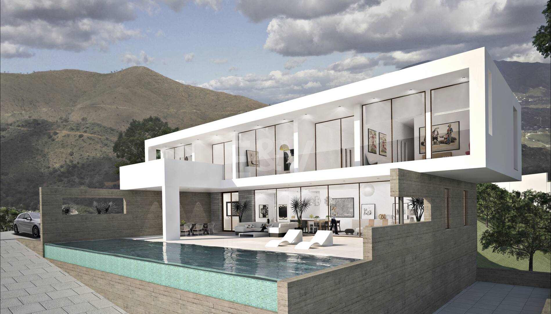 Exceptional New Villa Project in La Mairena with Breathtaking Sea Views