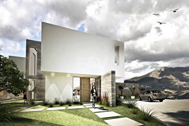 Exceptionell ny Villa Project i La Mairena med havsutsikt