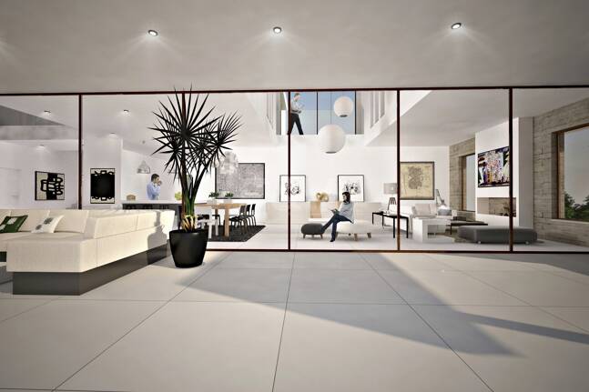 Exceptionell ny Villa Project i La Mairena med havsutsikt