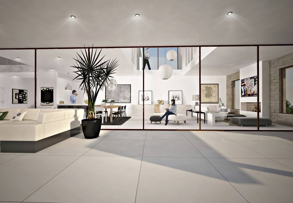 Exceptionell ny Villa Project i La Mairena med havsutsikt