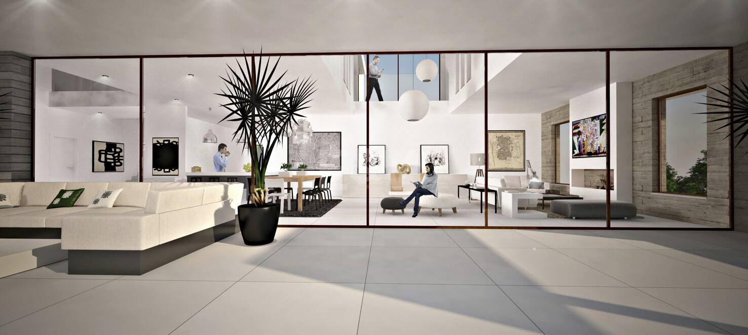 Exceptionell ny Villa Project i La Mairena med havsutsikt