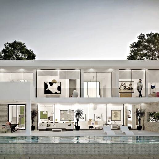 Exceptionell ny Villa Project i La Mairena med havsutsikt