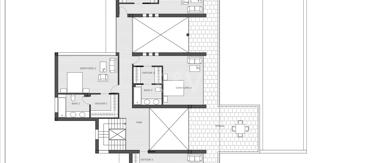 Exceptionell ny Villa Project i La Mairena med havsutsikt
