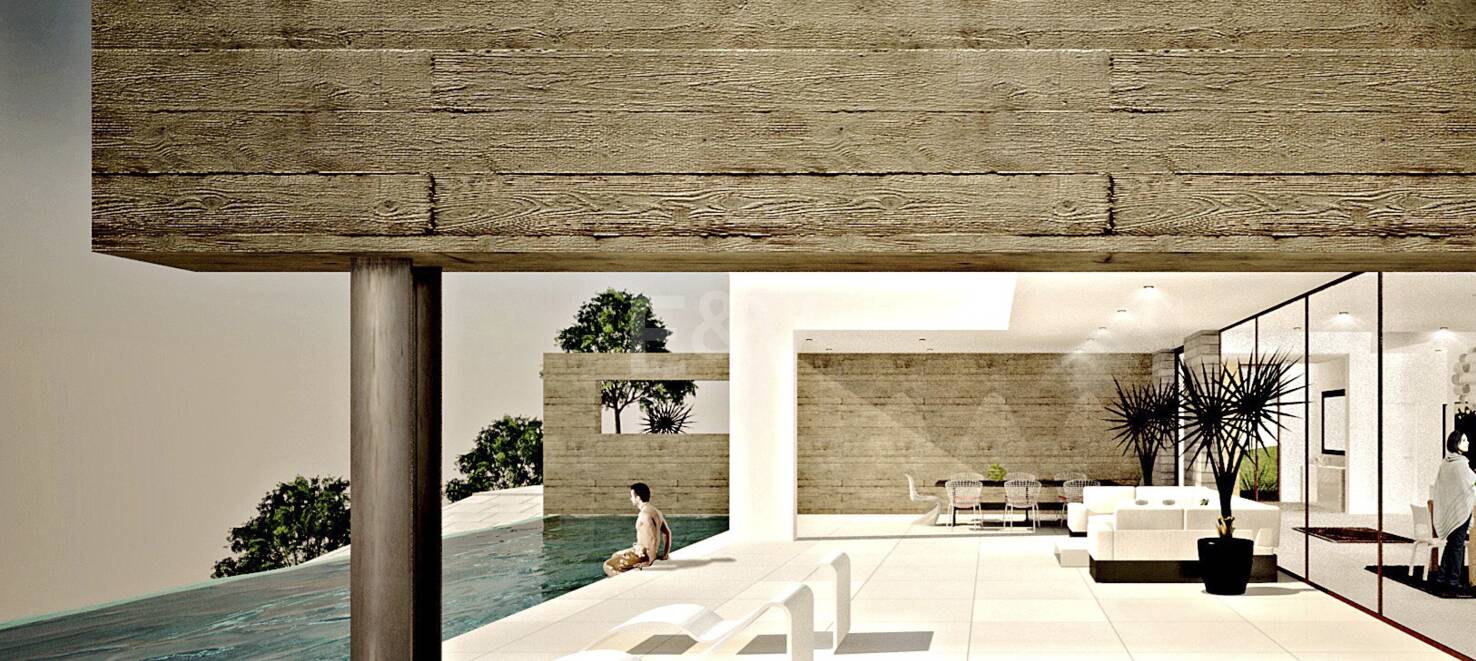 Exceptionell ny Villa Project i La Mairena med havsutsikt