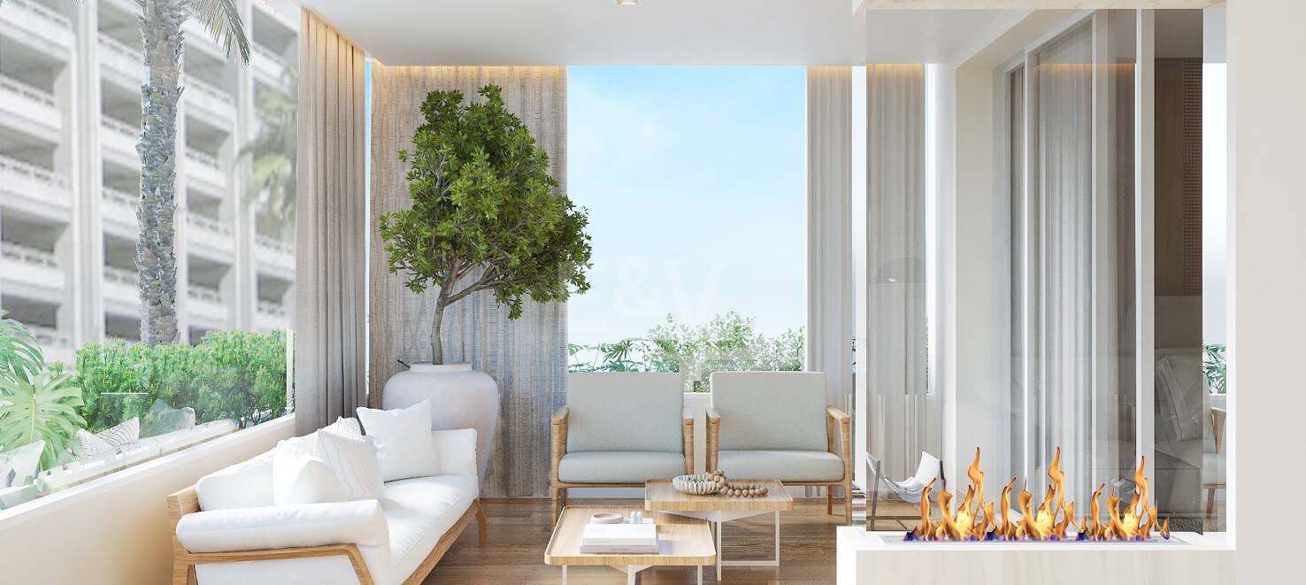 Exklusiv, moderniserad lägenhet direkt i Puerto Banús