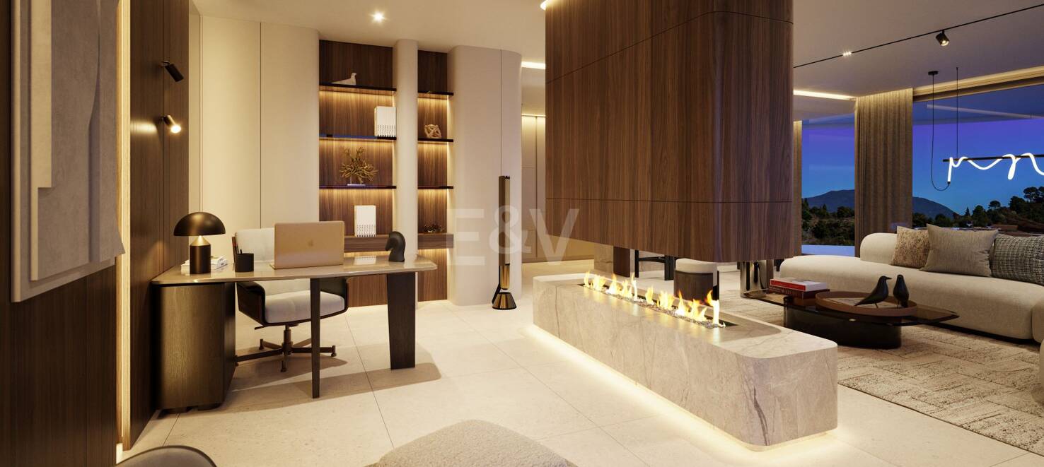 Magnífico apartamento con vistas al mar y a la montaña en La Quinta Golf