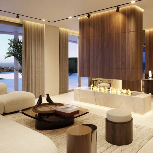 Magnífico apartamento con vistas al mar y a la montaña en La Quinta Golf