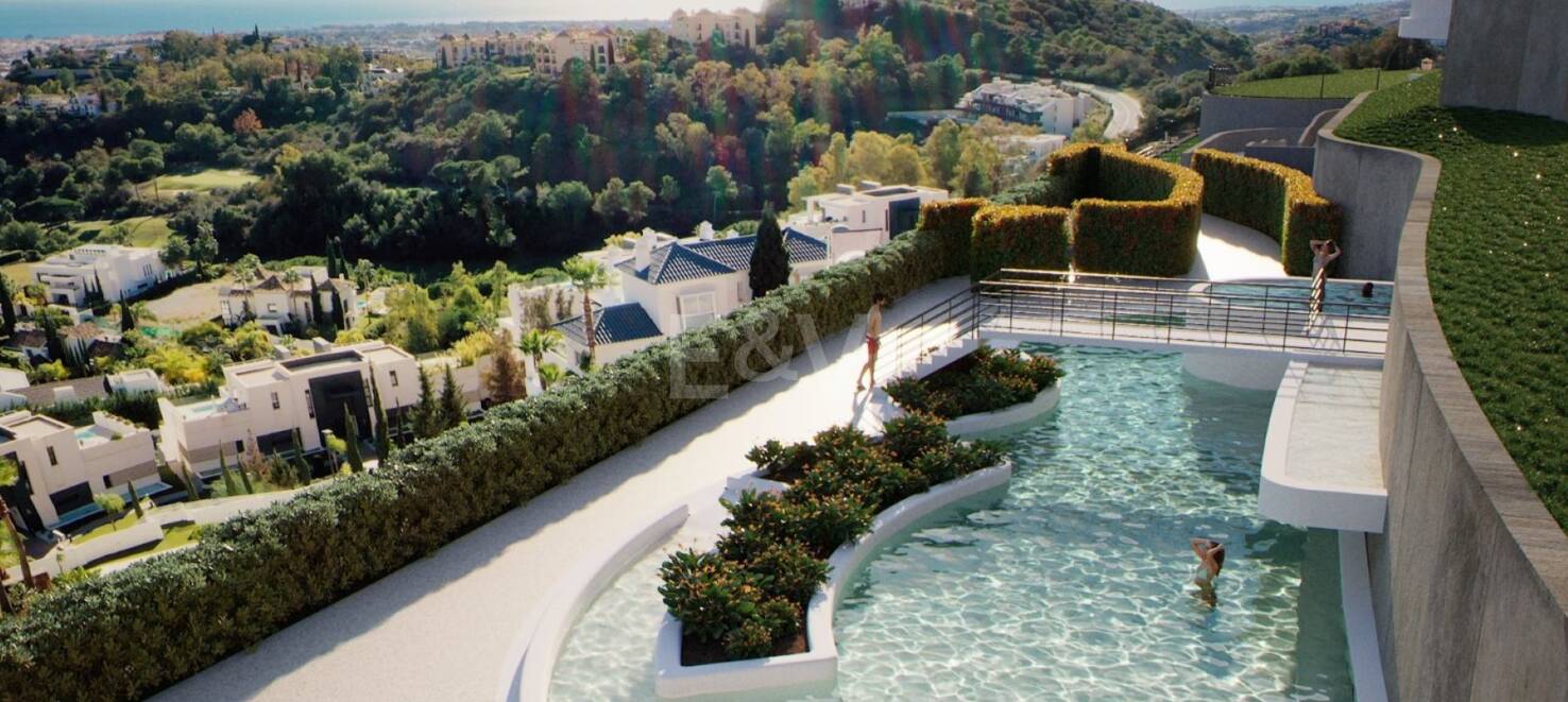 Magnífico apartamento con vistas al mar y a la montaña en La Quinta Golf