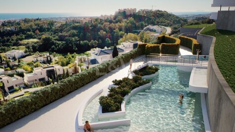 Hervorragende Wohnung mit Meer- und Bergblick im La Quinta Golf