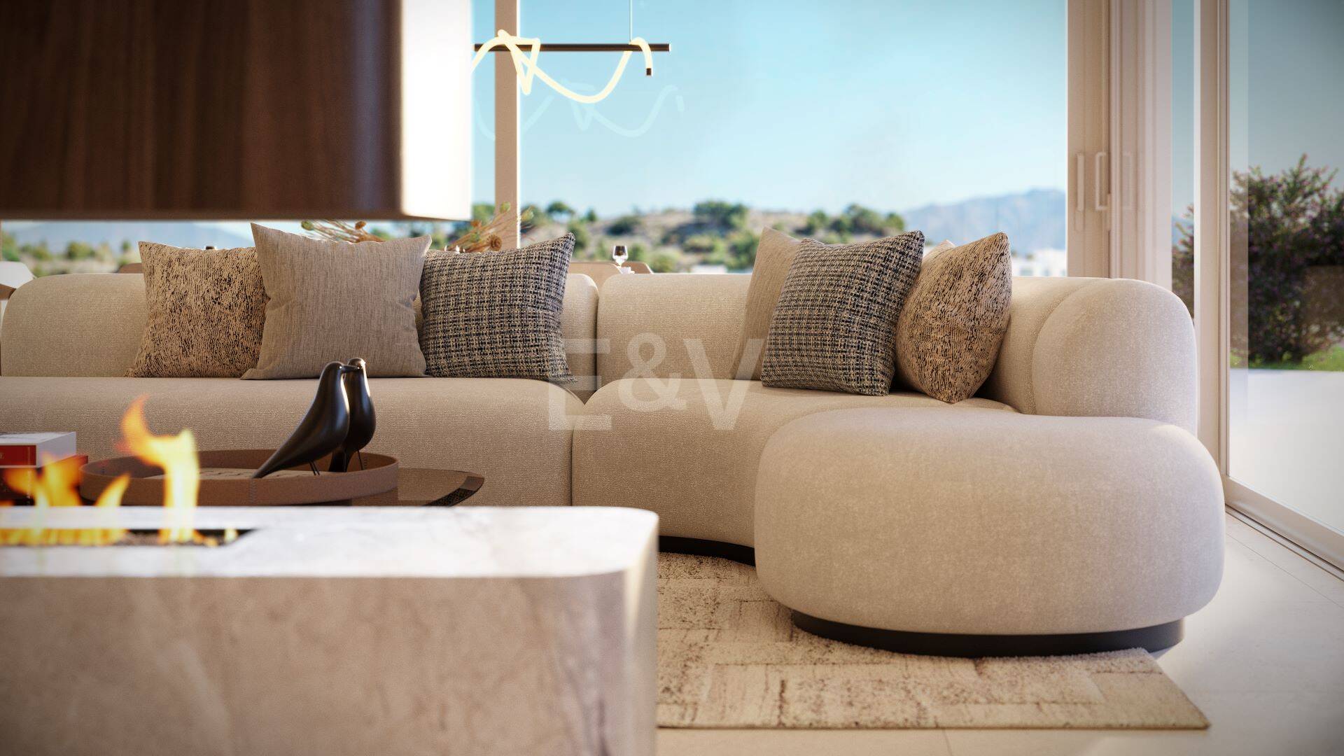 Superb Penthouse i La Quinta med privat pool