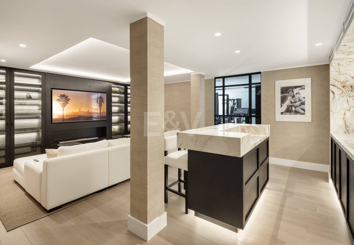 Lyx villa med utsikt över Aloha golfbanan