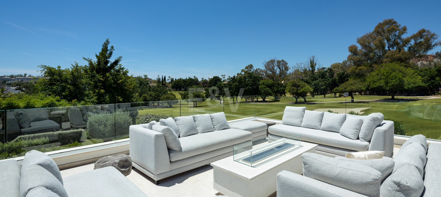 Villa de lujo con vistas al campo de Golf Aloha