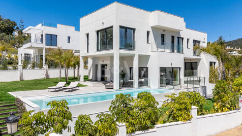 Santa Santa Santa Santa Santa Santa Maria Maria Maria Maria Maria Maria Maria Golf Modern Villa med havsutsikt
