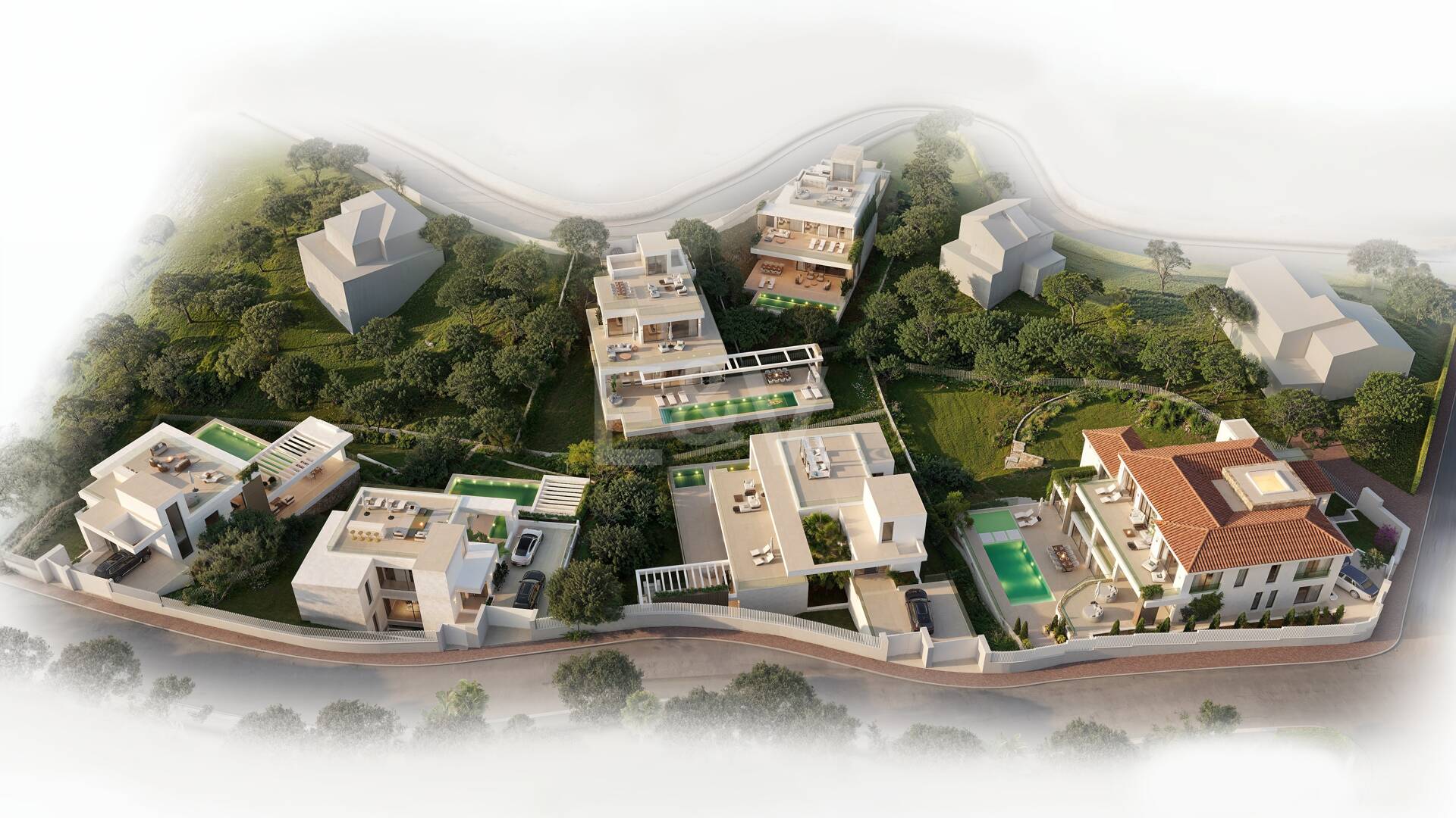 Prime Building Plot with Stunning Project in El Rosario