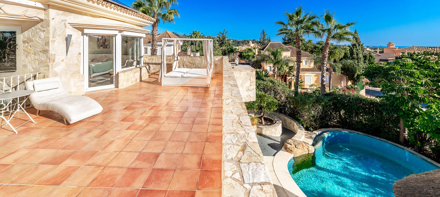 Unik Villa i Santa María Golf, Elviria