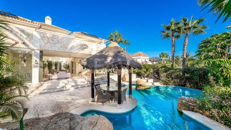 Unik Villa i Santa María Golf, Elviria