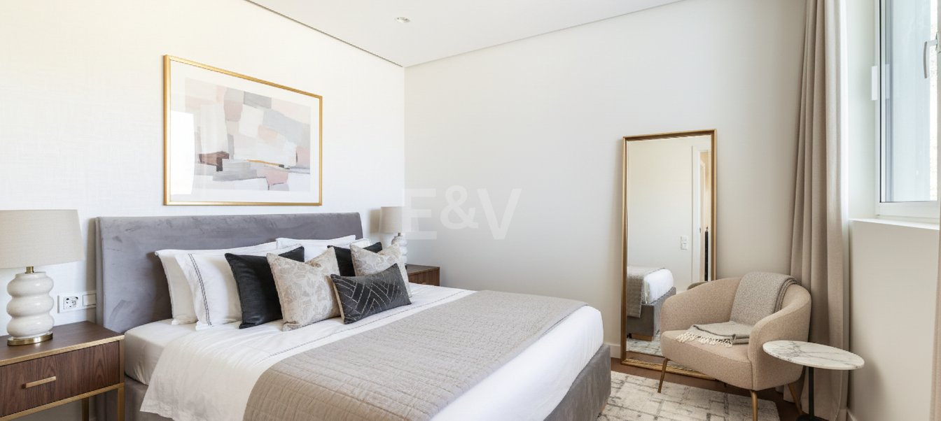 Luksusowy nowy penthouse marki w Palo Alto z oszałamiającymi widokiem na morze