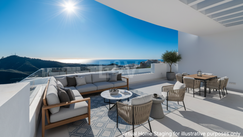 Luxurious Brand New Penthouse in Palo Alto with Stunning Sea Views